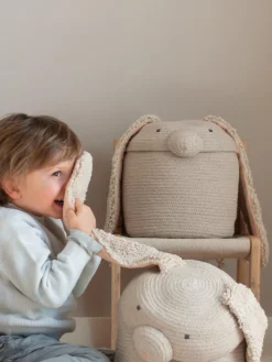 Discount Cesta de almacenamiento artesanal con tapa Niños Decoración Infantil|Cestas Y Cajas