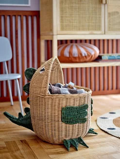 Decoración Infantil|Cestas Y Cajas>Bloomingville Mini Cesta de almacenamiento de ratán Eddi