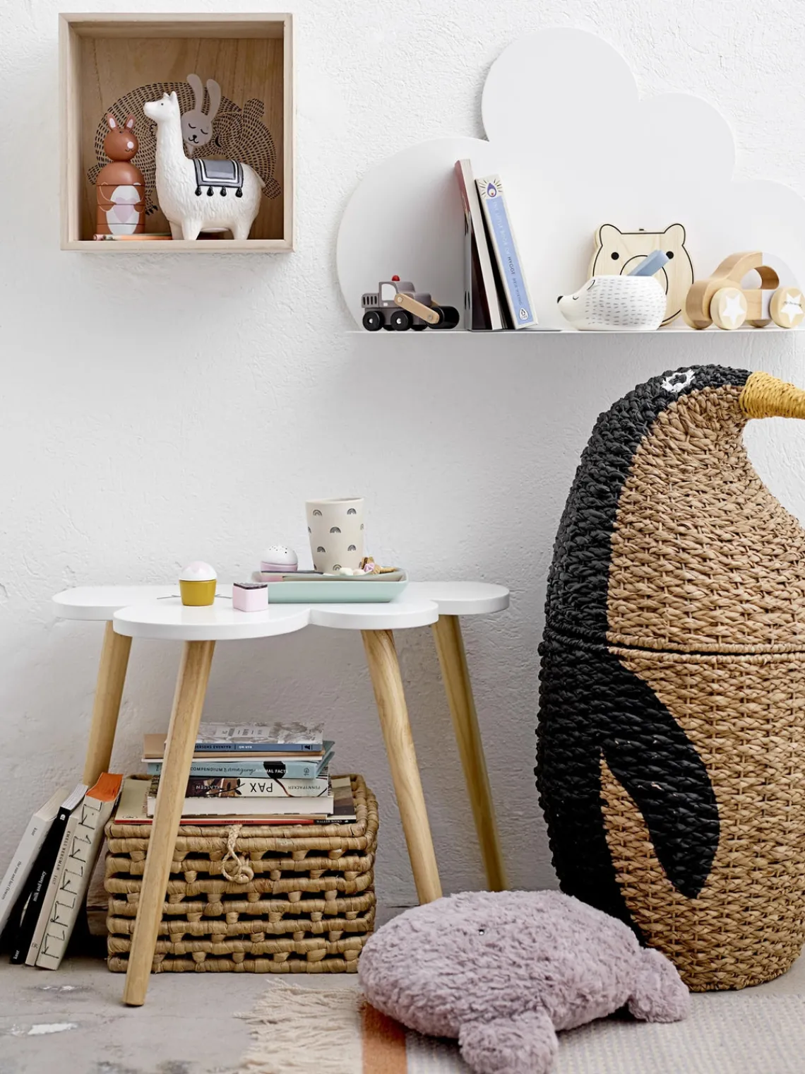 Decoración Infantil|Cestas Y Cajas>Bloomingville Mini Cesta de almacenamiento Nena