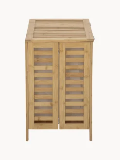 Cestos De La Ropa|Jarrones></noscript>Bloomingville Cesta de lavandería de bambú con bolsa de tela Aden