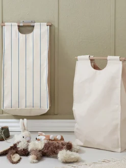 Cestos De La Ropa|Jarrones>ReCollector Cesta de lavandería de pared BagUp Beige claro, azul