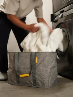 New Cesta de lavandería plegable Hold-all, 55 L Cestos De La Ropa|Jarrones