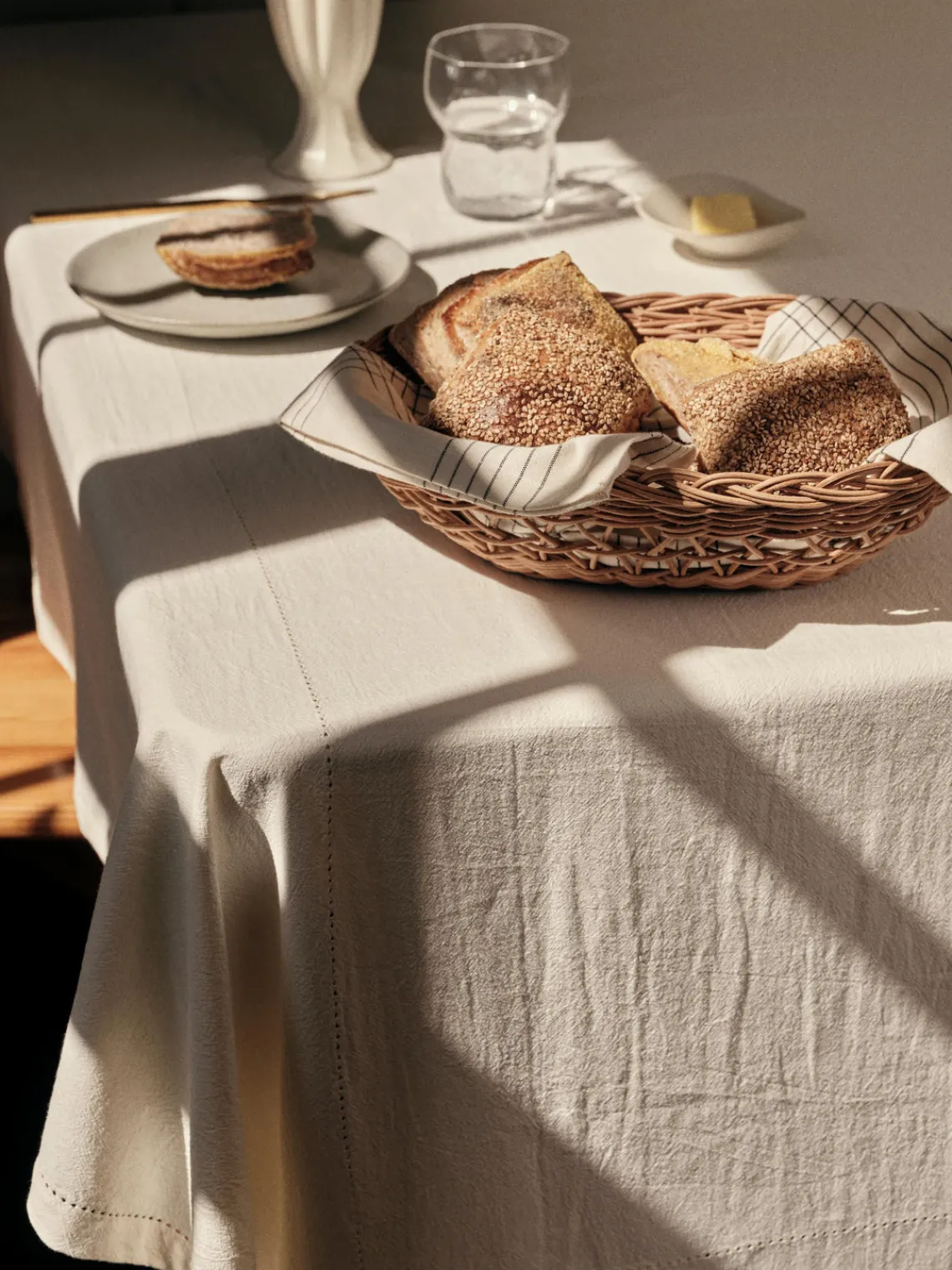 Clearance Cesta de pan de ratán Emmy Cestas Para Pan|Almacenaje De Cocina