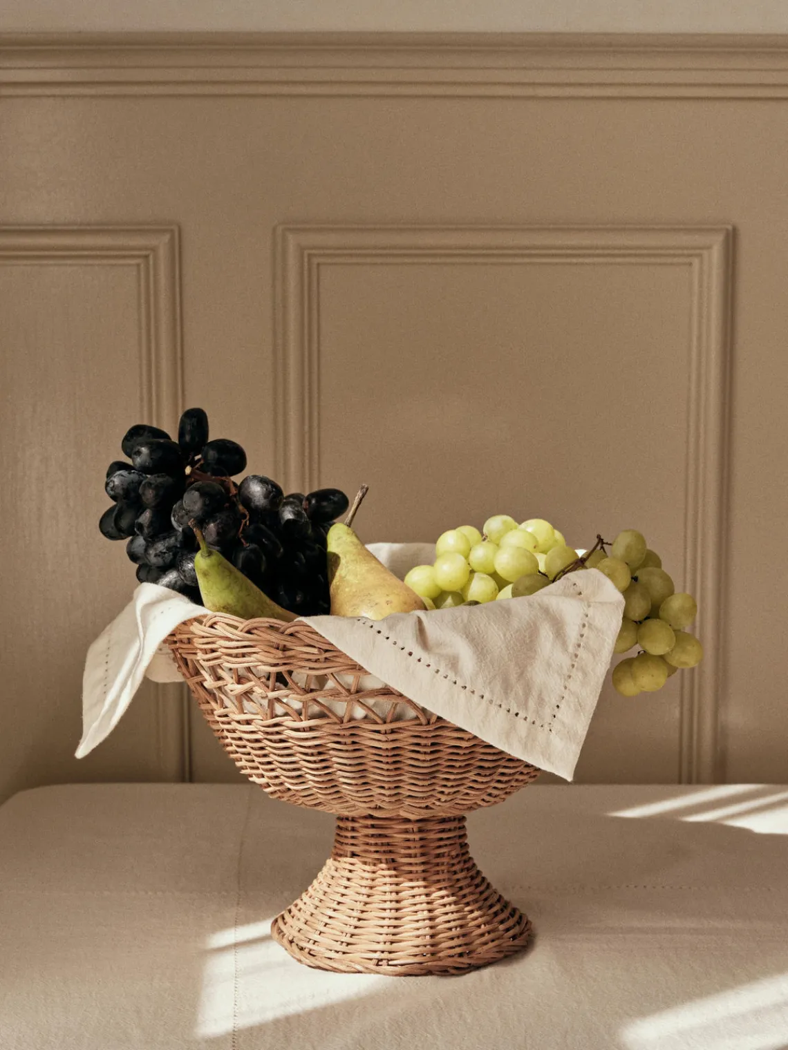 Cesta de ratán Emmy Cuencos Y Platos De Servir|Vajillas Completas