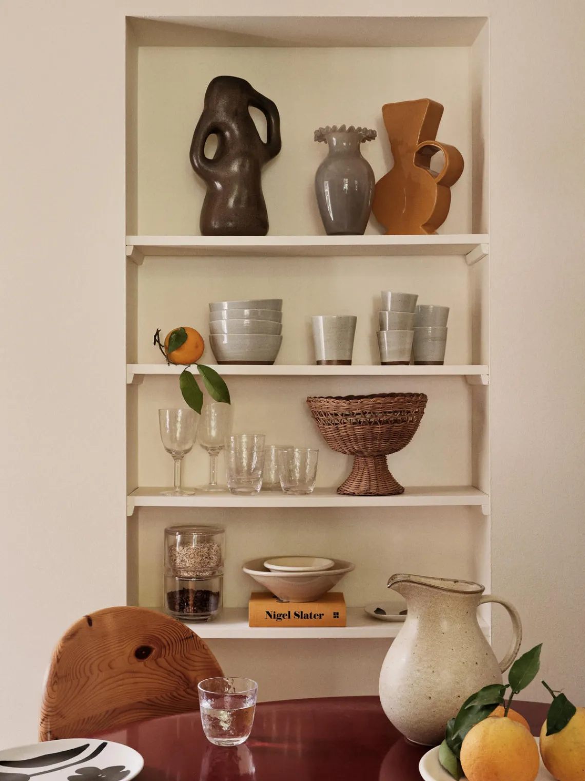 Cesta de ratán Emmy Cuencos Y Platos De Servir|Vajillas Completas