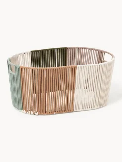 Cestos De La Ropa|Jarrones></noscript>Westwing Collection Cesta de ropa artesanal de cuerda Gabe Multicolor