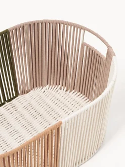 Cestos De La Ropa|Jarrones></noscript>Westwing Collection Cesta de ropa artesanal de cuerda Gabe Multicolor