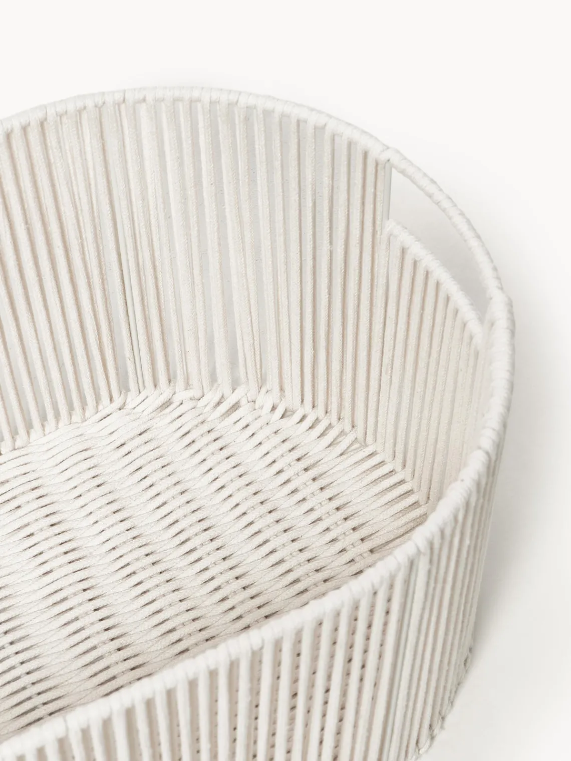 Cestos De La Ropa|Jarrones>Westwing Collection Cesta de ropa artesanal de cuerda Gabe Beige