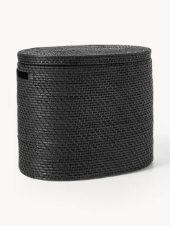 Cestos De La Ropa|Jarrones>Westwing Collection Cesta de ropa con tapa Lurdes Negro