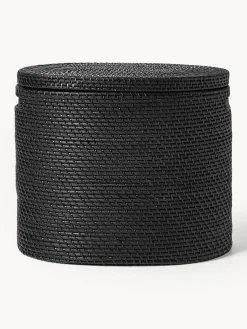 Cestos De La Ropa|Jarrones></noscript>Westwing Collection Cesta de ropa con tapa Lurdes Negro