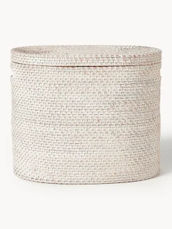 Cestos De La Ropa|Jarrones>Westwing Collection Cesta de ropa con tapa Lurdes Beige claro