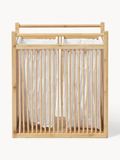 Cestos De La Ropa|Jarrones>Westwing Collection Cesta de ropa de bambú Drake Beige