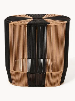 Sale Cesta de ropa doble artesanal de cuerda Gabe Cestos De La Ropa|Jarrones