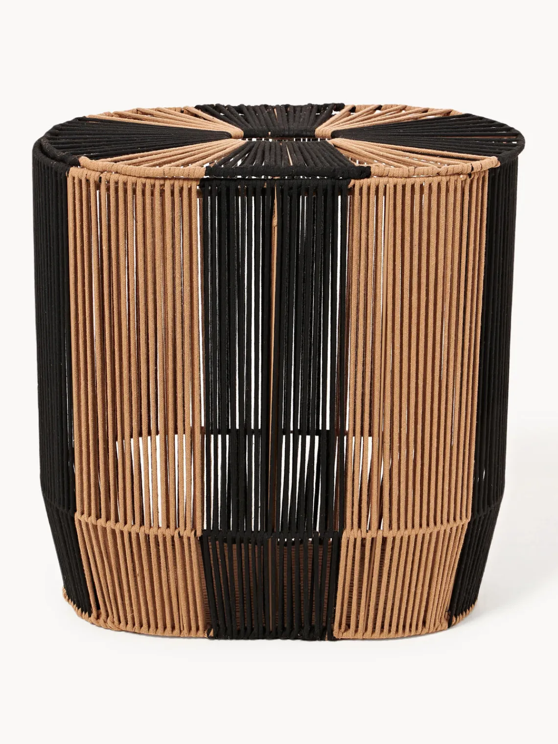 Sale Cesta de ropa doble artesanal de cuerda Gabe Cestos De La Ropa|Jarrones