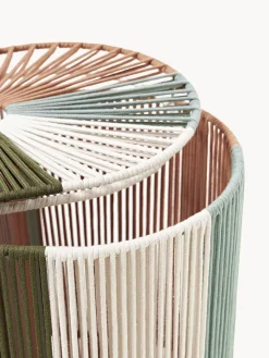 Best Cesta de ropa doble artesanal de cuerda Gabe Cestos De La Ropa|Jarrones