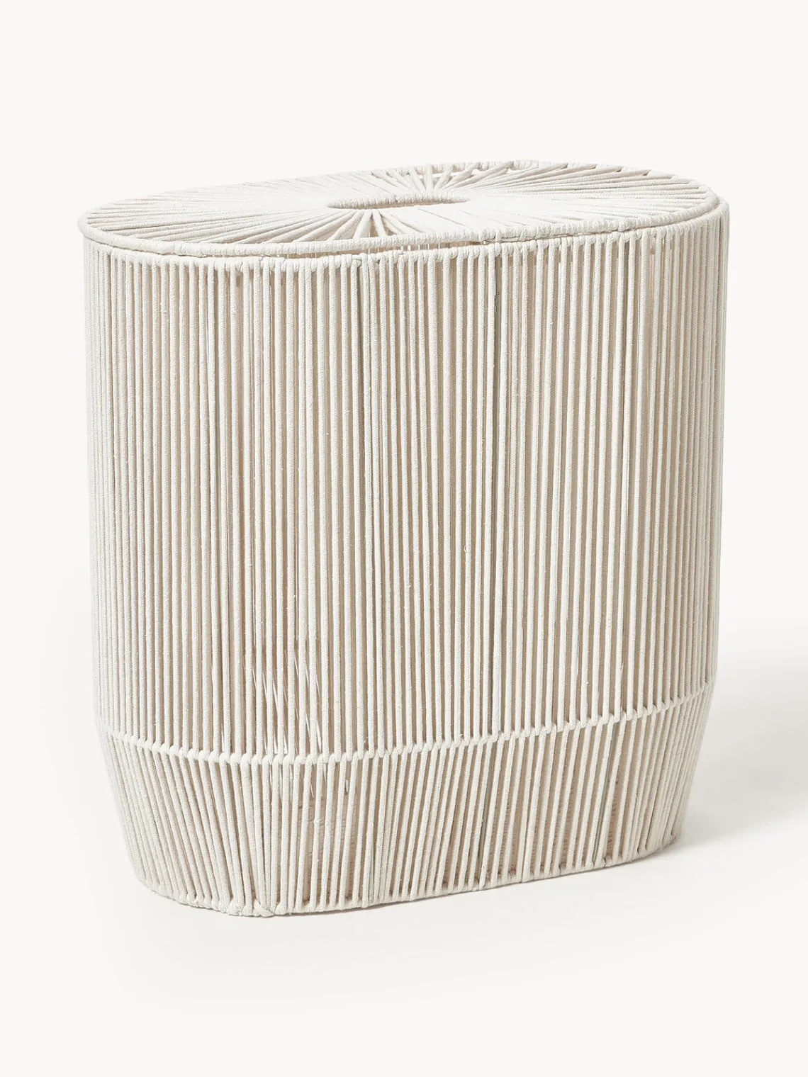 Cestos De La Ropa|Jarrones>Westwing Collection Cesta de ropa doble artesanal de cuerda Gabe Beige