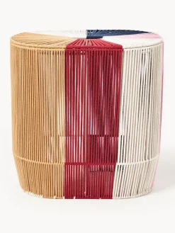 Clearance Cesta de ropa doble artesanal de cuerda Gabe Cestos De La Ropa|Jarrones