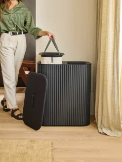 Clearance Cesta de ropa Luxe, 2x45 L Cestos De La Ropa|Jarrones