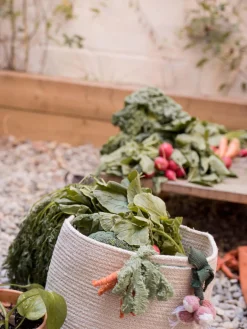 Sale Cesta infantil artesanal Veggies Niños Decoración Infantil|Cestas Y Cajas