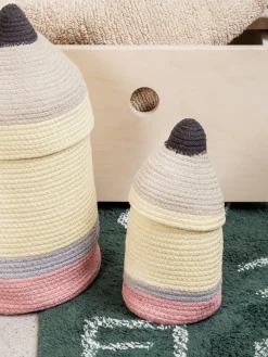 Online Cesta infantil artesanal Pencil, 30 cm Niños Decoración Infantil|Cestas Y Cajas