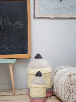 Online Cesta infantil artesanal Pencil, 30 cm Niños Decoración Infantil|Cestas Y Cajas