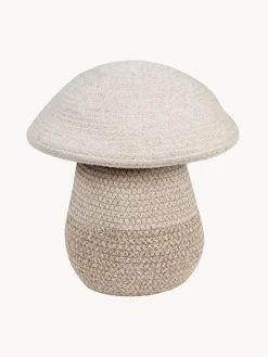 Best Cesta infantil artesanal Mushroom, 27 cm Niños Decoración Infantil|Cestas Y Cajas