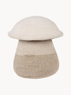 Hot Cesta infantil artesanal Mushroom, 38 cm Niños Decoración Infantil|Cestas Y Cajas