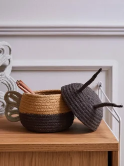 Decoración Infantil|Almacenaje Infantil>Lorena Canals Cesta infantil artesanal Baby Bee