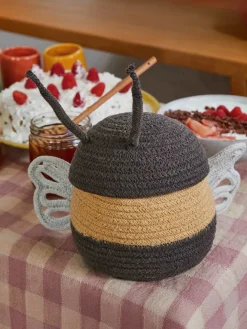 Decoración Infantil|Almacenaje Infantil></noscript>Lorena Canals Cesta infantil artesanal Baby Bee