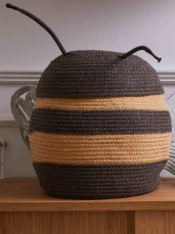 Decoración Infantil|Almacenaje Infantil>Lorena Canals Cesta infantil artesanal Mama Bee