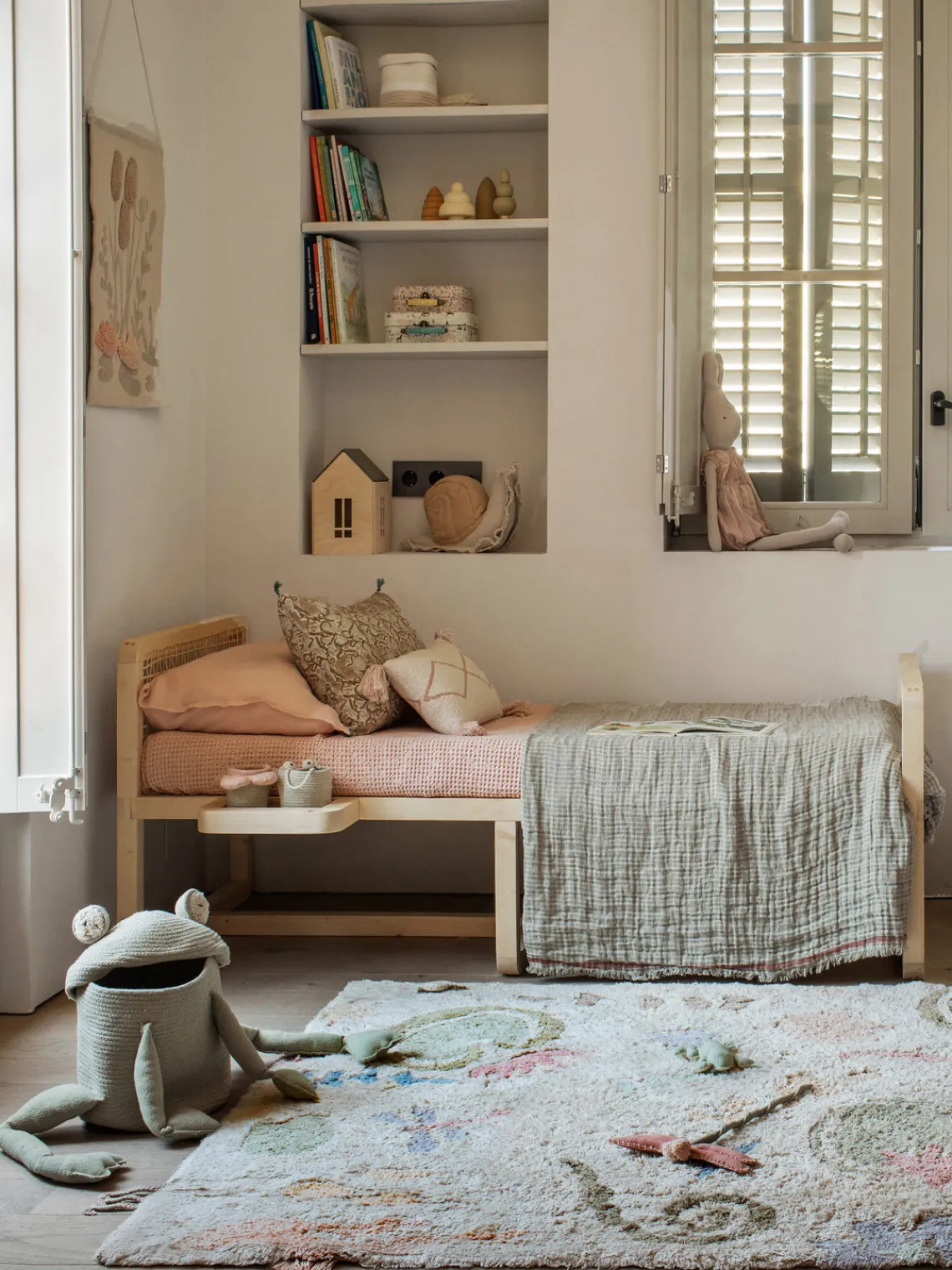 Decoración Infantil|Almacenaje Infantil>Lorena Canals Cesta infantil artesanal Fred