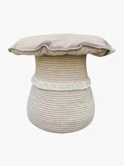 Decoración Infantil|Almacenaje Infantil>Lorena Canals Cesta infantil con cojín Mushroom, 2 uds.