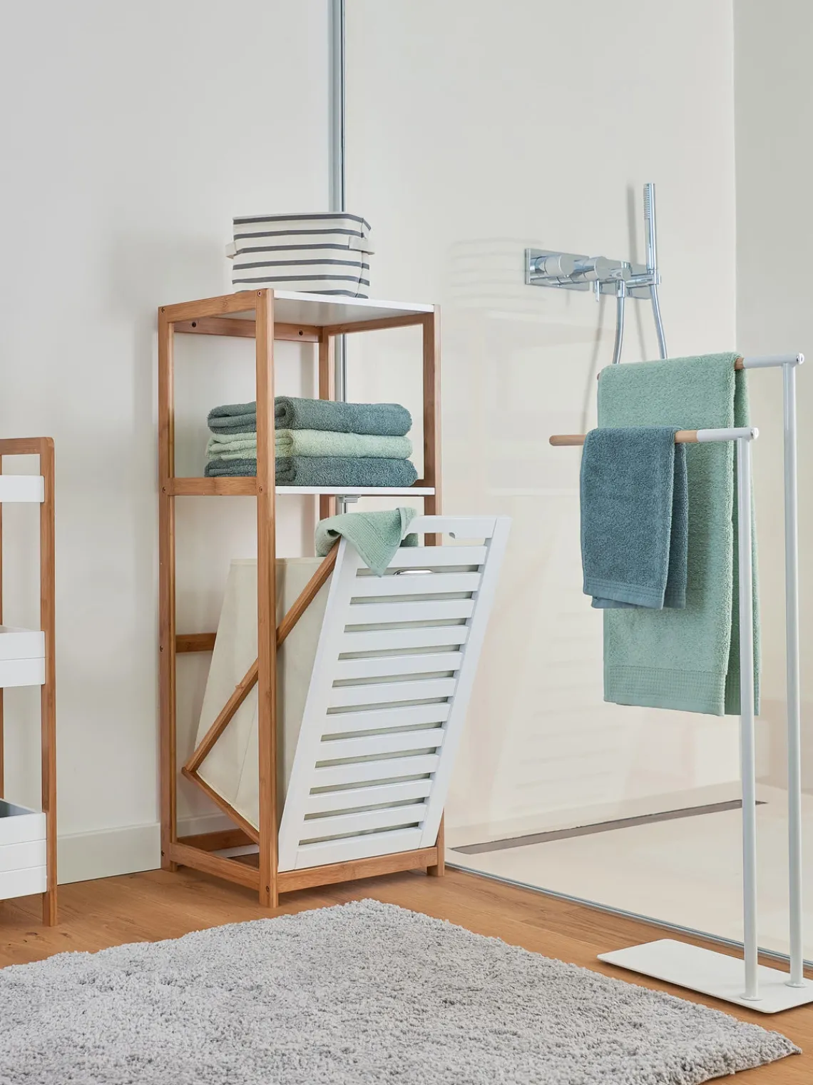 Accesorios De Baño|Jarrones> Cesta Stripes