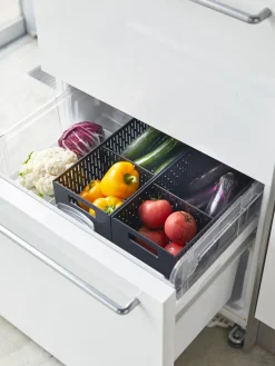 Botes De Cocina|Almacenaje De Cocina>Yamazaki Cesta verduras Tower Negro mate