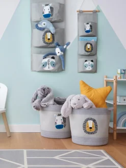 Outlet Cesta Zebra Niños Decoración Infantil|Cestas Y Cajas