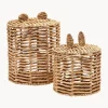 Decoración Infantil|Cestas Y Cajas> Cestas de almacenaje para niños artesanales Venezia, 2 uds.