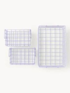 Best Cestas de metal The Baskets, 3 uds. Niños Cestas Y Cajas|Jarrones