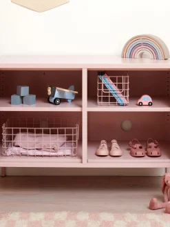 Cestas Y Cajas|Jarrones></noscript>Mustard Made Cestas de metal The Baskets, 3 uds. Rosa claro