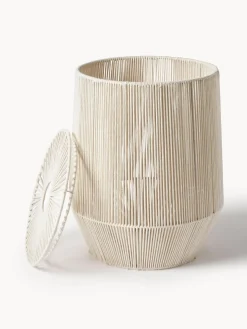 Cestos De La Ropa|Jarrones></noscript>Westwing Collection Cestas de ropa artesanales de cuerda Gabe, 2 uds. Beige