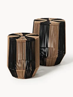 Clearance Cestas de ropa artesanales de cuerda, 2 uds. Cestos De La Ropa|Jarrones