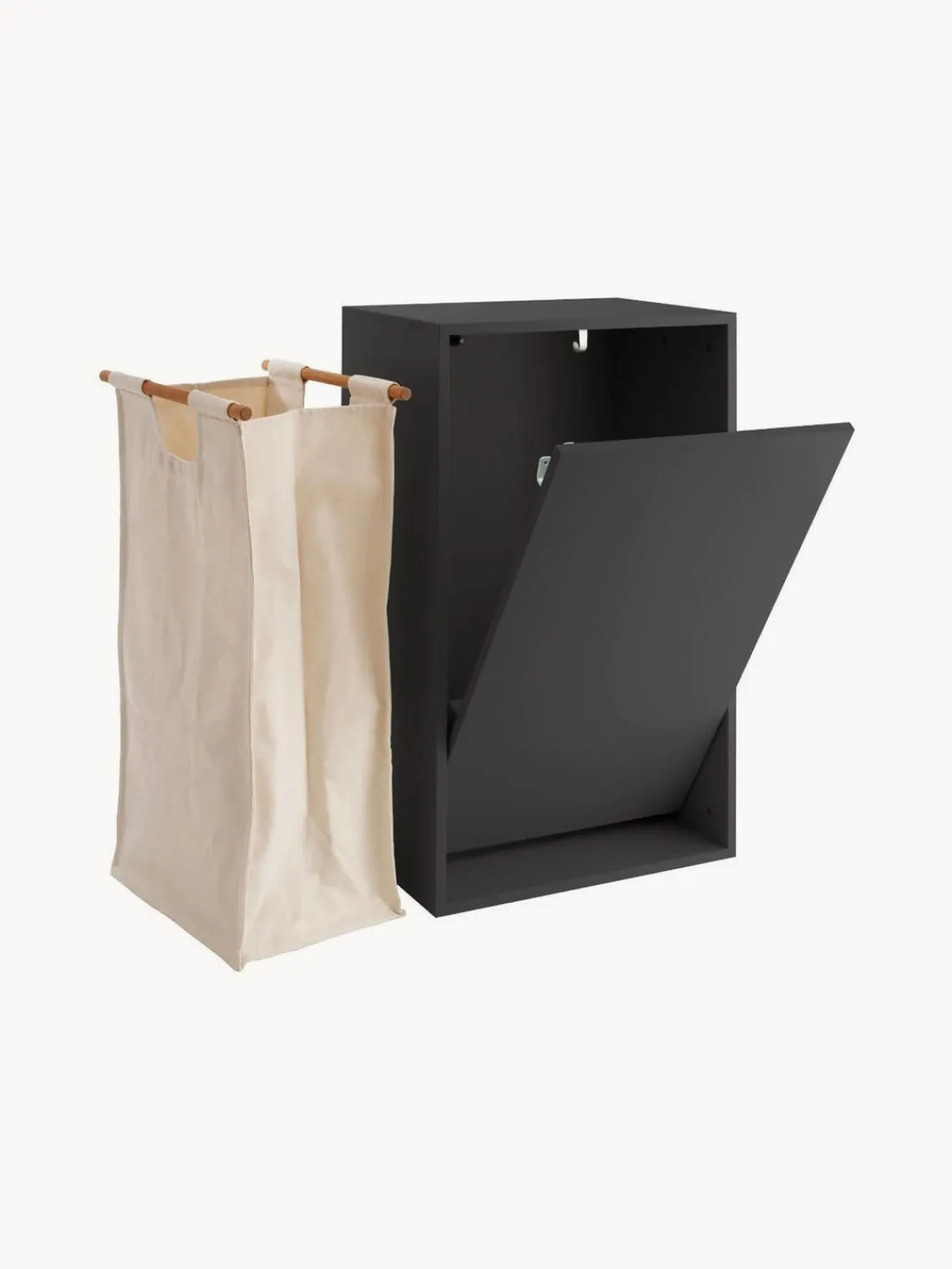 Clearance Cesto para la ropa Black Raven para colgar Cestos De La Ropa|Jarrones