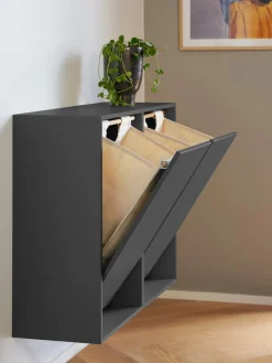 Clearance Cesto para la ropa Black Raven para colgar Cestos De La Ropa|Jarrones