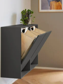 Clearance Cesto para la ropa Black Raven para colgar Cestos De La Ropa|Jarrones