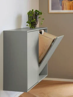 Cesto para la ropa Iron Blue para colgar Cestos De La Ropa|Jarrones