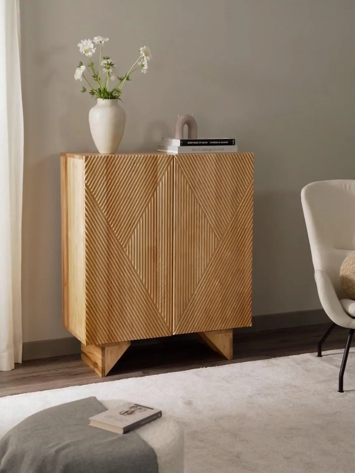 Sifonieres|Sifonieres>Westwing Collection Chiffonnier de Louis Madera de fresno