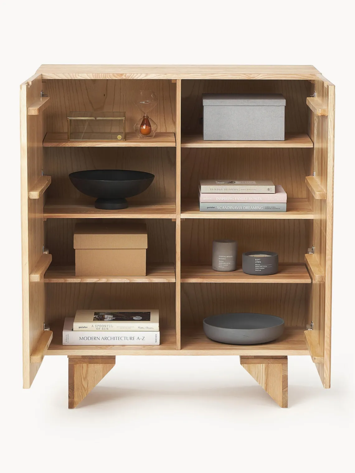 Sifonieres|Sifonieres>Westwing Collection Chiffonnier de Louis Madera de fresno