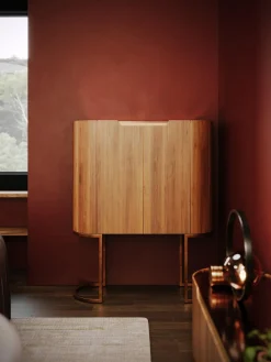 Sifonieres|Sifonieres>Kare Design Chiffonnier de madera de nogal Giorgio