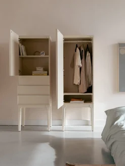 Sifonieres|Sifonieres>Zuiver Chiffonnier de madera de roble June Beige claro