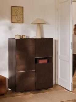 Chiffonnier de madera Larsen Sifonieres|Sifonieres