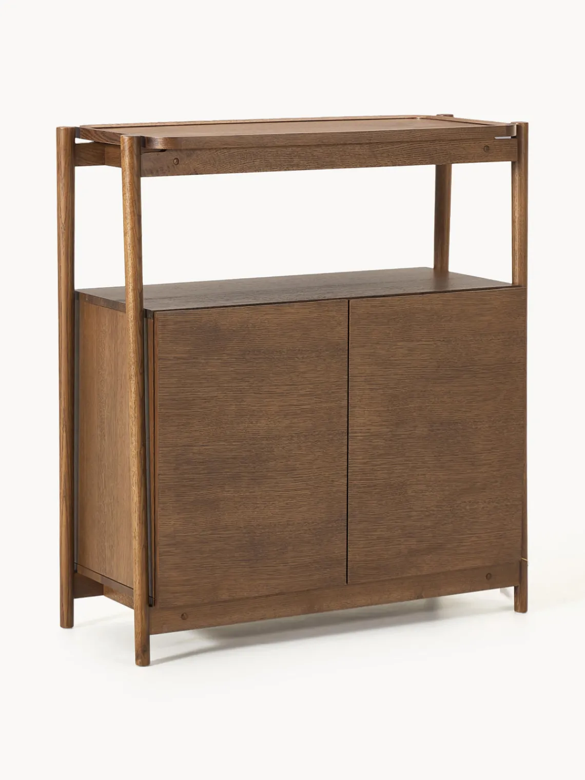 Sifonieres|Sifonieres>Westwing Collection Chiffonnier de madera Libby Madera de roble oscura